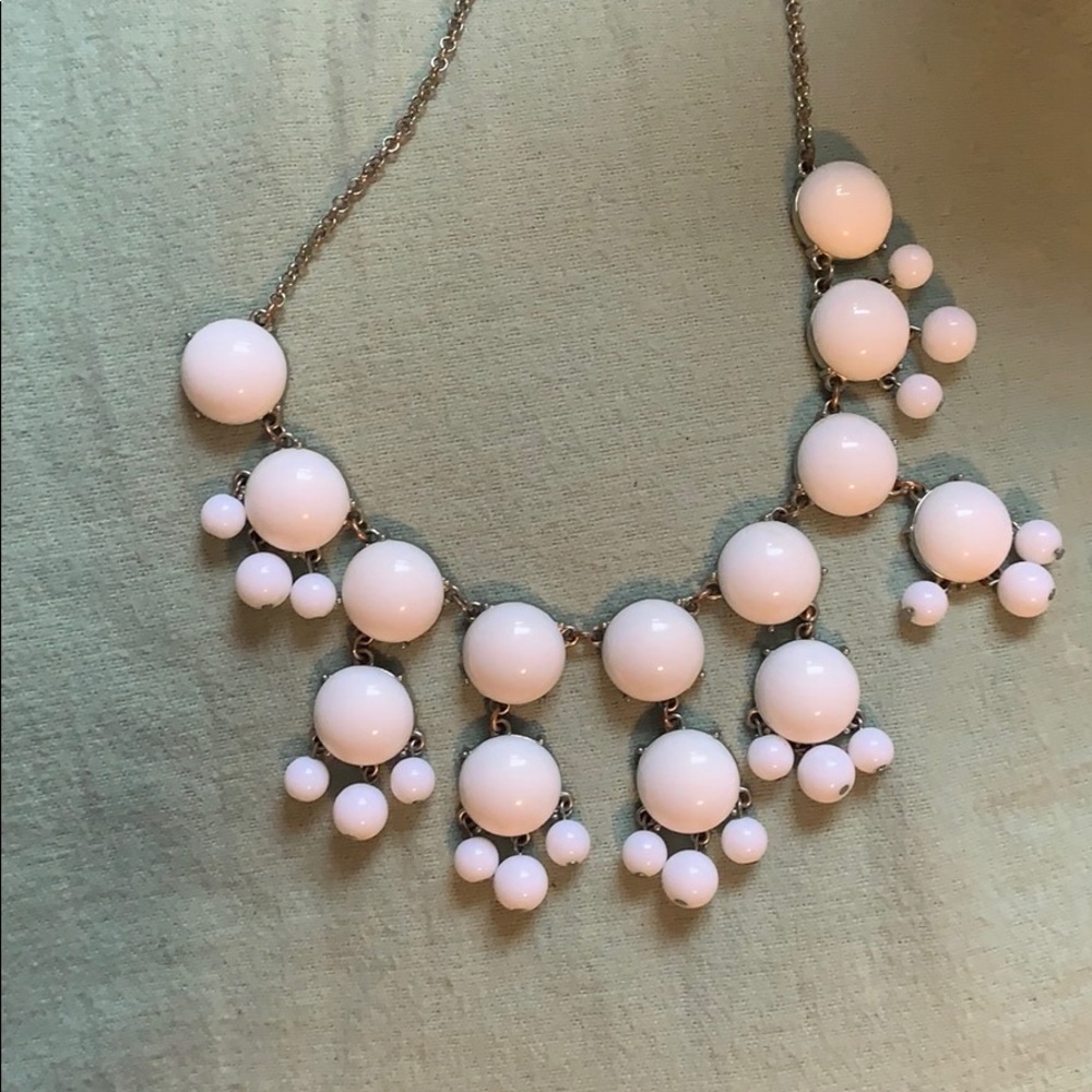 White bubble necklace